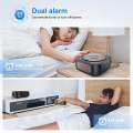Protable DVD Player FM Alarm Clock Bluetooth Speaker Music Player Home CD Player UK Plug. 