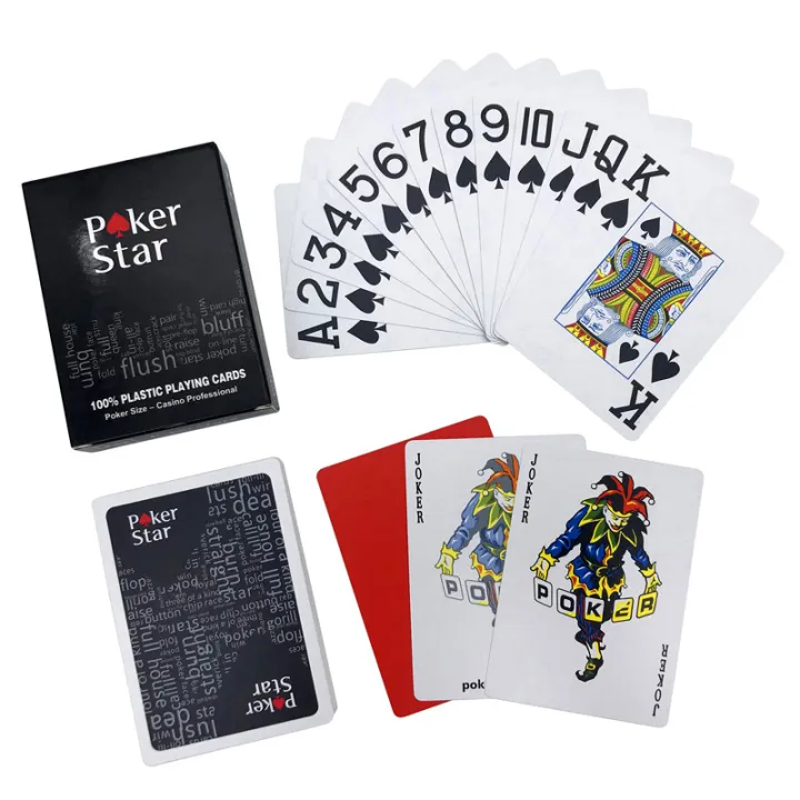 %E3%80%90The%20Timber%20Loft%E3%80%91New%20Hot%202%20Sets/Lot%20Texas%20Holdem%20Plastic%20playing%20card%20game%20poker%20cards%20Waterproof%20and%20dull%20polish%20poker%20star%20Board%20games%20qenueson%20-%20Image%205