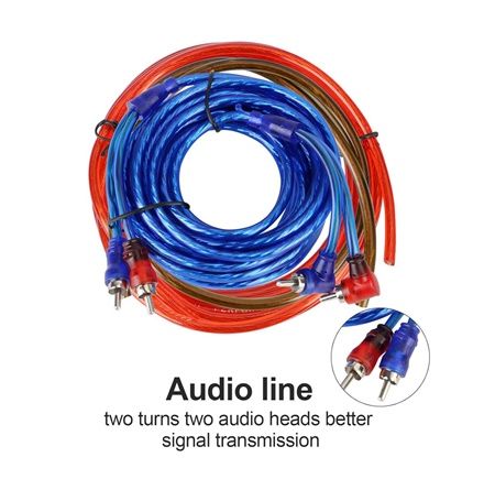 Amplifier%20Cable%20Set%20Connection%20Set%20Power%20Amplifier%20Cable%208GA%20Car%20Audio%20Wire%20Wiring%20Fuse%20Holder%20Fork%20Cable%20Lugs%20AGU%20Fuse%20-%20Image%204
