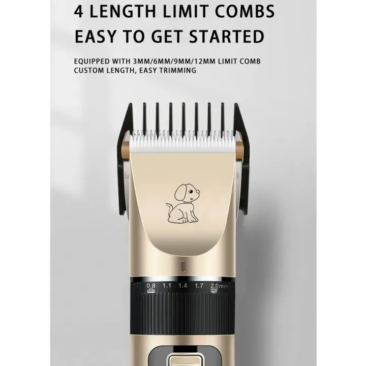 transparent%20bag%20Professional%20Cat%20Dog%20Hair%20Clipper%20Grooming%20Kit%20Rechargeable%20Pet%20Hair%20Trimmer%20Shaver%20Set%20Animals%20Hair%20Cutting%20Machine%20Low-Noise%20-%20Image%203