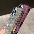 HOCE Bling Glitter Magnetic Cases For iPhone 15 14 13 12 11 Pro Max 14 15 Plus Magsafe Case Luxury Plating Soft Bumper Hard Back Phone Cover. 