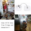 Fridge Lock,Refrigerator Locks,Freezer Lock with Key for Child Safety,Locks to Lock Fridge and Cabinets-1Pack. 