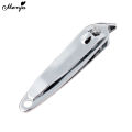 Monja 1Pcs  Manicure Nail Clipper Nail Cutter Stainless Steel Fingernails. 