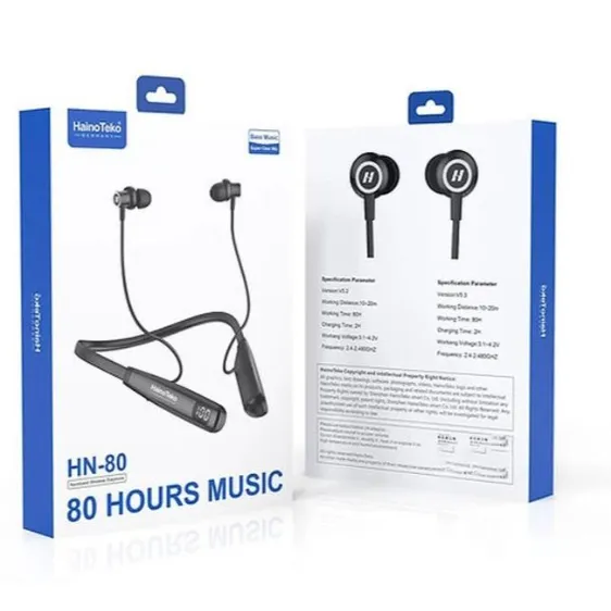 Haino%20Teko%20HN-80%20Wireless%20Bluetooth%20Neckband%20Earphone%20-%20Image%202