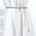 Women's Spring/Summer Dress Decorative Pearl Belt Versatile Multi Color Metal Waist Chain. 