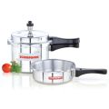 Elite Induction Base ALU Pressure Cooker & PAN - 3Ltr. 