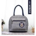 Portable Waterproof Women's Bag Thickened Small Cloth Bag Encryption Hand Bag New Mom Small Bag Mummy Lunch Bag Lunch Box Bag Canvas. 