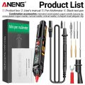 ANENG A3009 Mini Digital Multimeter Pen VA Color Reverse Display Non-Contact Voltmeter Auto-Ranging for Diode/Continuity Testing. 