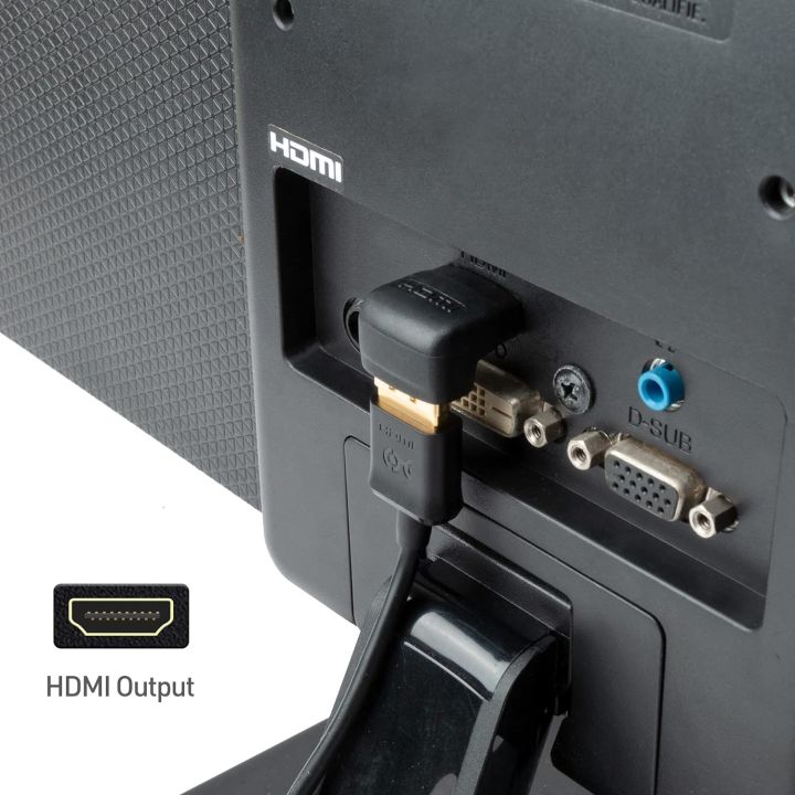 HDMI%2090%20Degree%20HDMI%20Adapter%20Male%20to%20Female%20Right%20Angle,%20Zinc%20Alloy%20Full%20Shielding%2024K%20Gold%20Plated%20Connectors%20%20satellite%20TV%20Receiver%20CCTV%20Decoder%20LNB%20Switch%20CCTV%20-%20Image%204
