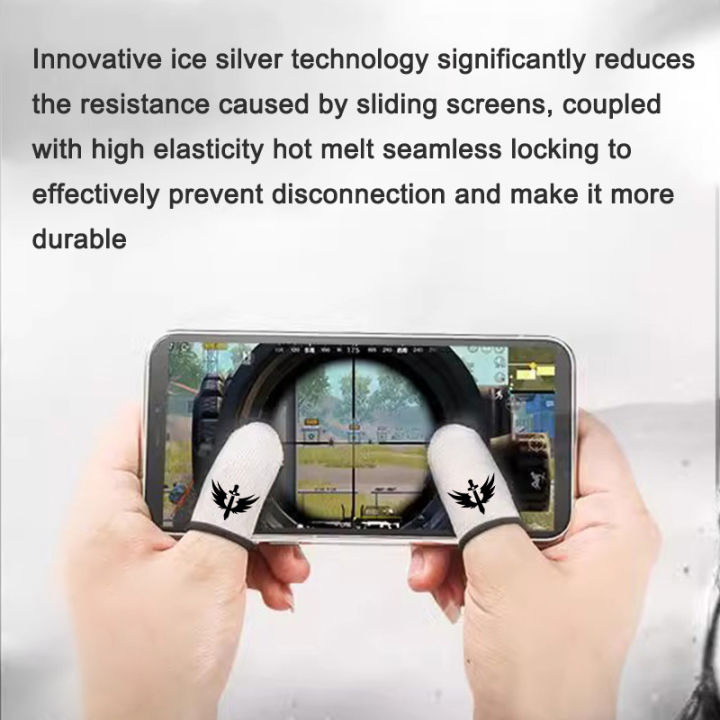 BlueWow%20Fallen%20Angel%20Customized%20Superconducting%20Silver%20Fiber%20Ultra-sensitive%20PUBG%20Dedicated%20Game%20Finger%20Cots%20Touch%20Screen%20Mobile%20Game%20Finger%20Cots%20-%20Image%208