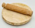 Wooden Rolling & Round Board Set. 