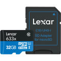 32GB LEXAR 633x HDHC TF MEMORY CARD 10C [ID: 8230]. 