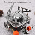 Backpacking Stove Mini Camping Stove Foldable Electronic Ignition for Outdoor for Hiking. 