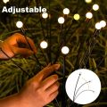 Outdoor Waterproof Led Garden Lawn Lamp/Solar Garden Lights-Firefly Lights /Swaying and Wind Dance Solar Lights /Waterproof Solar Outdoor Lights Decoration for Yard Patio Pathway. 