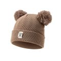 Adorable Knitted Baby Hat with Pompon for Boys and Girls. 