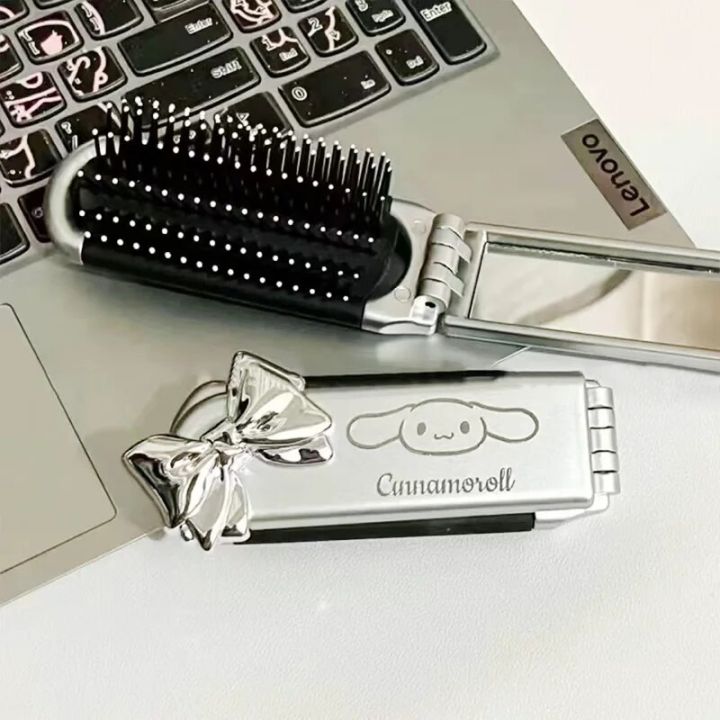Kawaii%20Sanrio%20Hello%20Kitty%20Kuromi%20Massage%20Folding%20Comb%20Anime%20Cute%20Anti-Static%20Portable%20Hair%20Comb%20Mini%20Girl%20Hair%20Brush%20with%20Mirror%20-%20Image%203