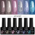 Semi Hybrid Uv Gel Gel Nail Polish 6PCS. 
