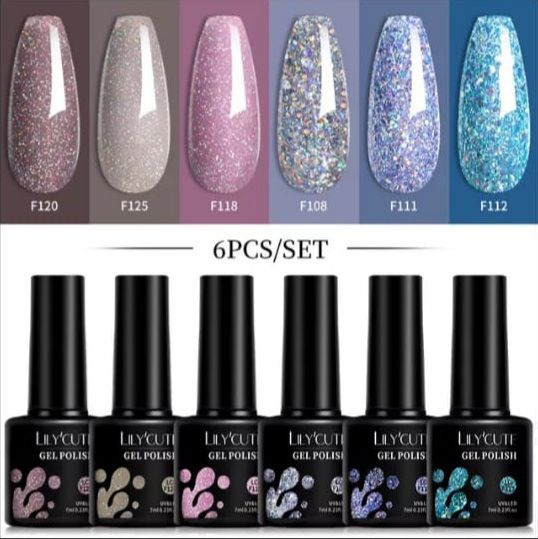 Semi%20Hybrid%20Uv%20Gel%20Gel%20Nail%20Polish%206PCS%20-%20Image%202