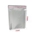 100pcs 4X6 Inch Transparent Polythene Gift Packing Bag with Self Sticker. 