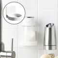 Multifunctional Bathroom Wall-Mounted Storage Rack / Automatic Hand Sanitizer Bottle Holder Base Sauce Condiment Rack. 