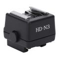 HD-N3 Flash Light Hot Shoe Mounting Adapter for Sony a100 a200 a230 a300 a330 a350 a700 a900 for Minolta a5D a7D a5 a7. 