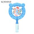 ECHIDNA Bubble Wand with Liquid Plate Colorful Windmills Bubble Maker. 
