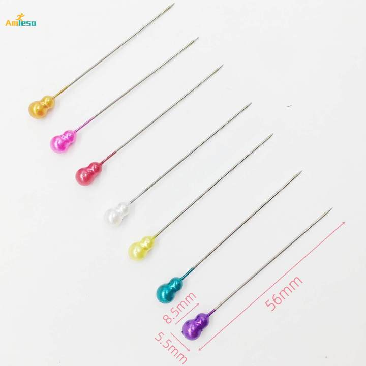 100Pcs%20Colorful%20Pearl%20Head%20Straight%20Pins%20Sewing%20Pins%20for%20Dressmaking%20Craft%20-%20Image%206