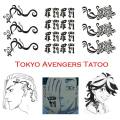 【COD Ready Stock】Temporary Tattoo Stickers Tokyo Revengers Anime Tattoo Arm Neck Body Stickers Long Lasting. 