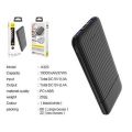 Aspor A323 Power Bank 10000mAh Portable Charger USB External Battery Pack. 