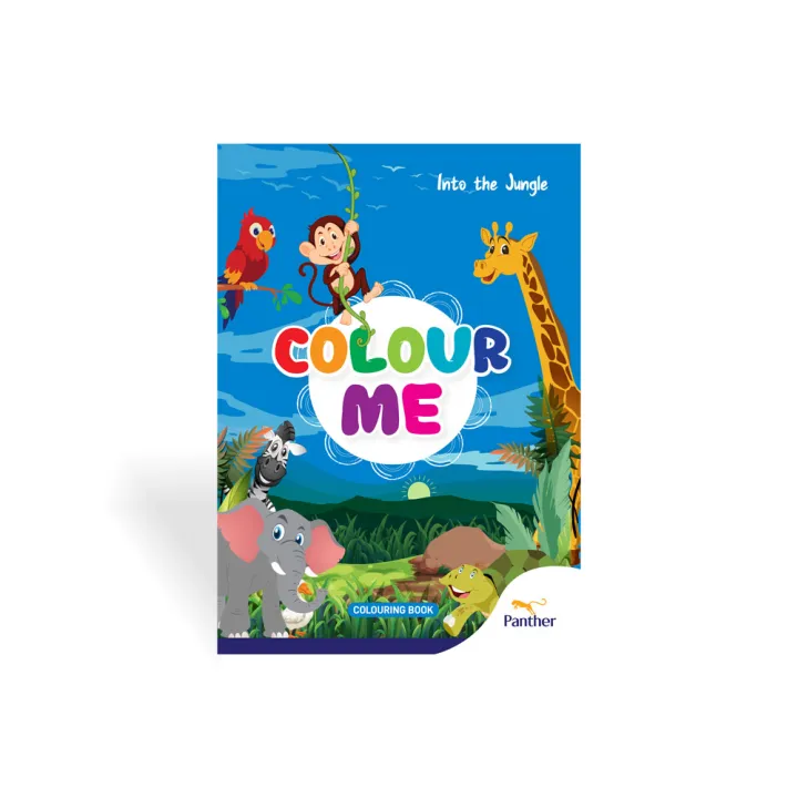 Into The Jungle Coloring Book