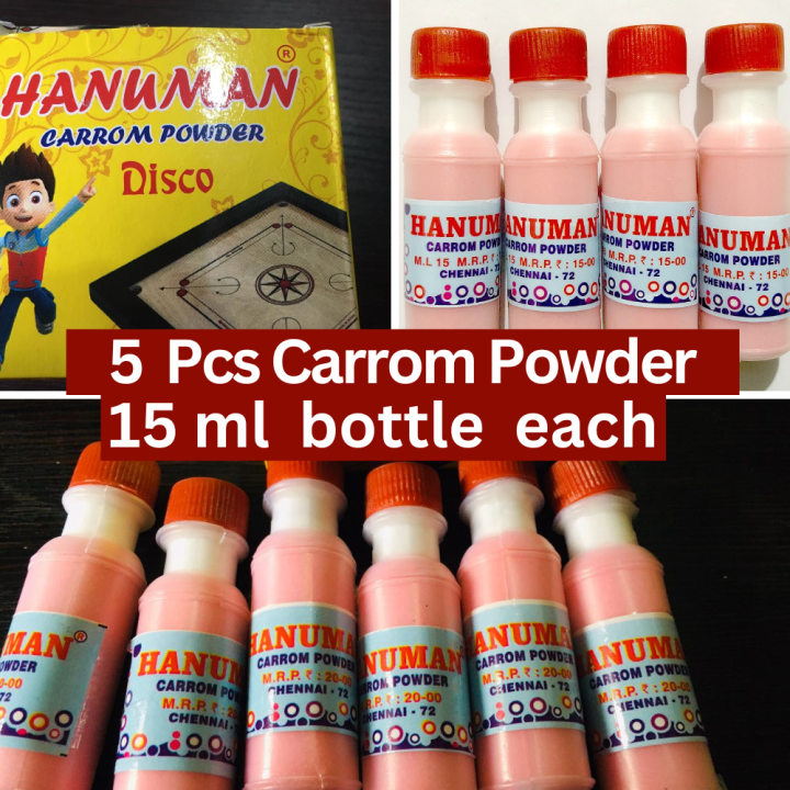 Dsco Powder 5 Pcs Carrom Board Dancing Powder – Smooth Play Set | Boric Powder ...