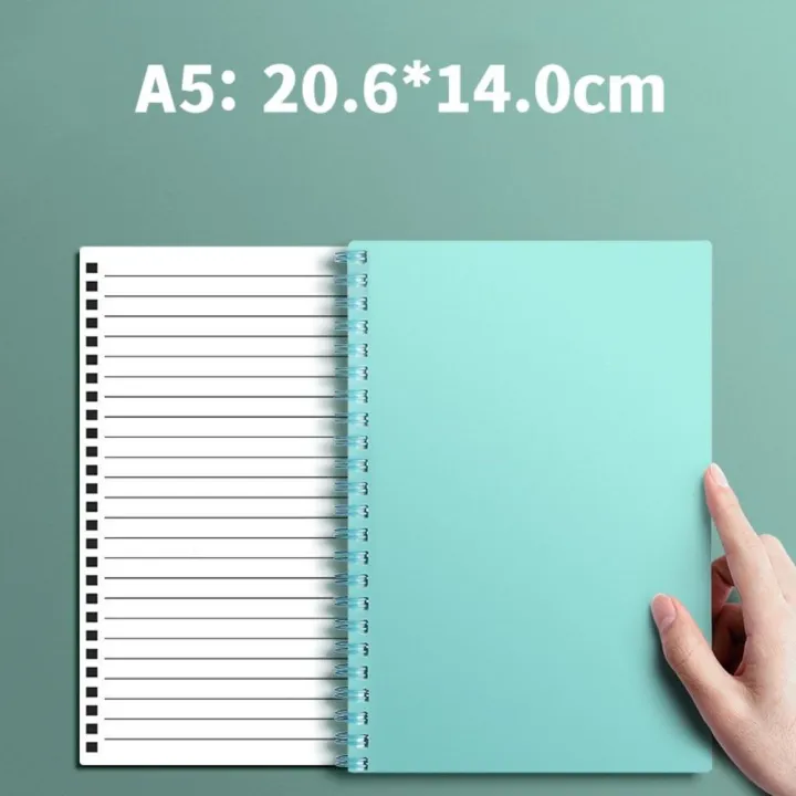 Coil%20binding%20Spiral%20diary%20notebook%20Convenient%20A5%20size%20Stationery%20Grid%20paper%20Morandi%20color%20scheme%20School%20office%20supplies%20Daily%20weekly%20planner%20for%20Office%20School%20College%20students%20Professionals%20Personal%20-%20Image%208