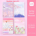 School Supplies Inside Page Cover Notepad Horizontal Line Creative Thickened A5 Coil Book. 