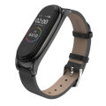 Band Strap for Xiaomi Mi Band 6 7 8 5 4 3 NFC Leather Wristband For Miband 6 Global Version Bracelet for Mi Band 5 6 7 8 Correa. 