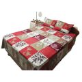 Bed Sheet With 2 Pillow Covers cotton (full 70*90 2 pillow c, single 75*50 one pillow cover). 
