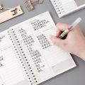 Creative Notebooks Agendas Diary Weekly Monthly Planner For Students Spiral Organizer Book Kraft Schedule Paper Office Supplies. 