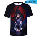 Uchiha Mahara Naruto Cosplay Itachi akusuki anime summer T-shirt 3D printed boys tees Uchiha Sasuke pullovers tops men clothing. 