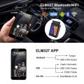 OBD2 Scanner ELM327 V1.5  OBD 2 Automotive Detector  ELM 327 WI-FI 1.5 IOS Android Car Diagnostic Tool Code Reader -  ELM327 V1.5. 
