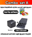POS Combo Package A -58mm Thermal printer Cash Drawer   POS  Software machine complete set with FREE Training (Online). 