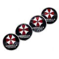 4pcs Funny Skull Hero Car Wheel Center Hub Caps Cover Rim Sticker Emblem Badge Styling For AUDI VW FORD HONDA KIA JEEP OPEL. 
