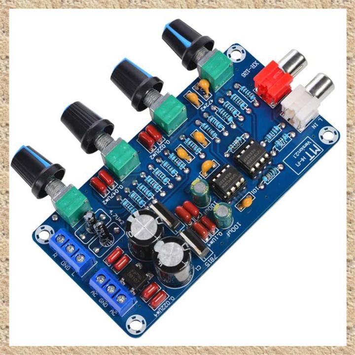 Amplifier NE5532 Preamp Preamplifier Volume Tone Control Finished Board ...