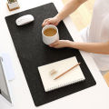 【WEJA】 Office Computer Desk Mat Modern Table Mouse Pad Wool Felt Laptop Desk Mat. 
