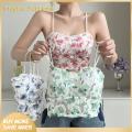 Enigma- Women Sling Vest Floral Lace Embroidered Sling Tank Top Sleeveless Camisole for Women Padded Suspender Style Vest Fashion Bodycon Floral Cami. 