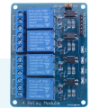 4 Channel 5V Relay Module Board Shield With Optocoupler Support High and Low Level Trigger for Arduino. 