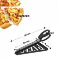 Pizza Cutter Stainless Steel Pizza Scissor With Spatula. 