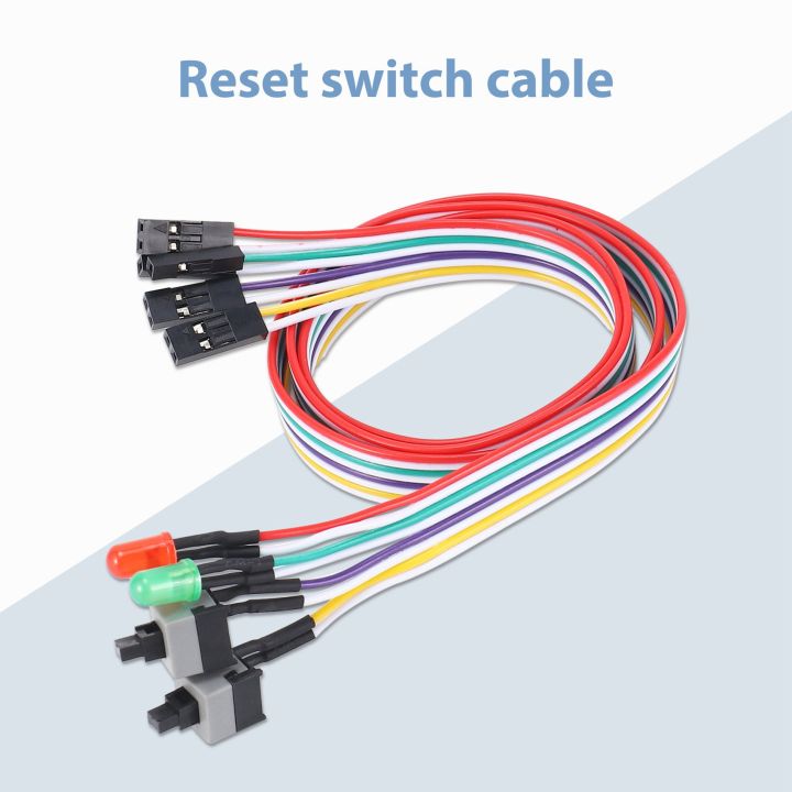 Spreeshop%20ATX%20PC%20Computer%20Motherboard%20Power%20Cord%202%20Switch%20On%20With%20LED%20Light%20On/Off/Reset%20-%20Image%205