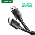 Ugreen HDMI 2.1 HDMI 2.0 Cable Ultra High-speed 8K/60Hz 4K/120Hz for Xiaomi Mi Box PS5 HDMI Splitter Cable HDMI Dolby Vision 48Gbps HDMI. 