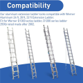 Extension Ladder Fixing Buckle Kit 28-11 Compatible Aluminum Extension Ladder Extension Ladder Rung Lock Kit. 