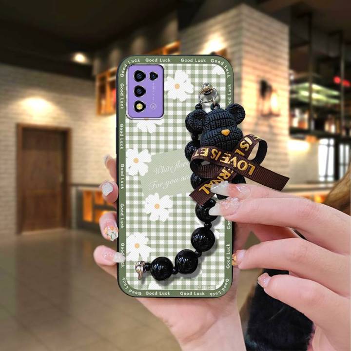 Simplicity%20Dirt-resistant%20Phone%20Case%20For%20ZTE%20Libero%205G%20iii/A202ZT%20Anti-knock%20Bear%20bracelet%20Back%20Cover%20protective%20case%20-%20Image%2010