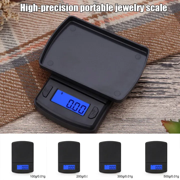 Mini Digital Electronic Pockets Weighing Scales 0.01 Grams to 500 Grams ...